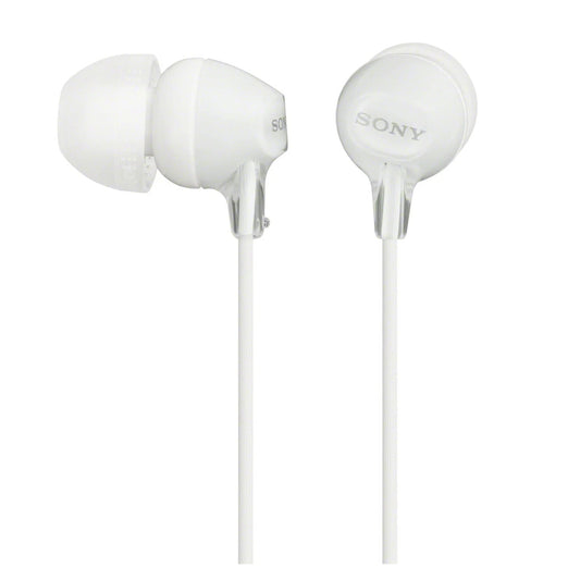 Sony MDR-EX15LPW White In Ear Headphones MDREX15