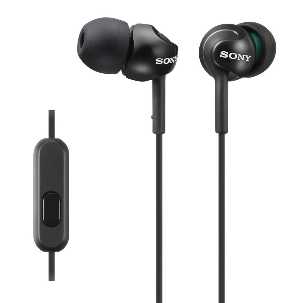 Sony MDR-EX110AP Black In Ear Headphones