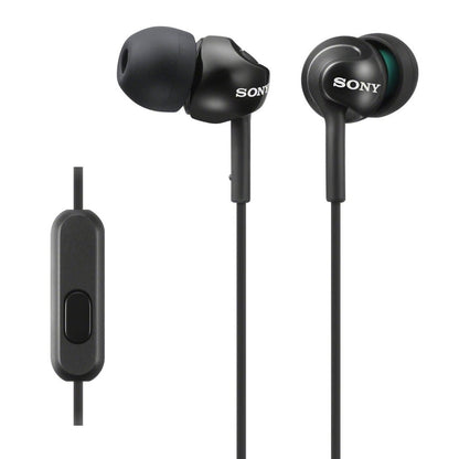 Sony MDR-EX110AP Black In Ear Headphones