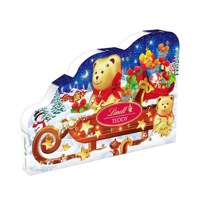 Lindt Gold Teddy Sleigh Advent Calender 265g