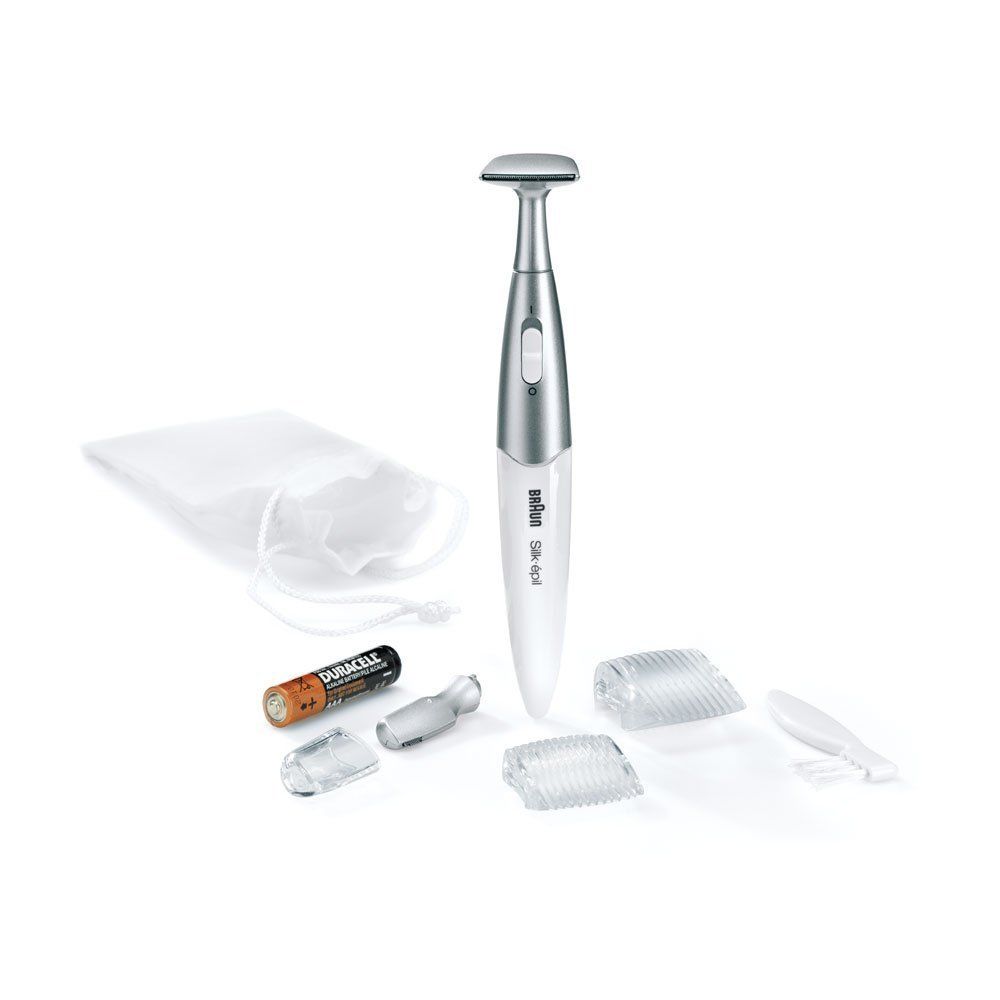 Braun FG1100 WHITE Bikini Styler & Shaver Battery Operated