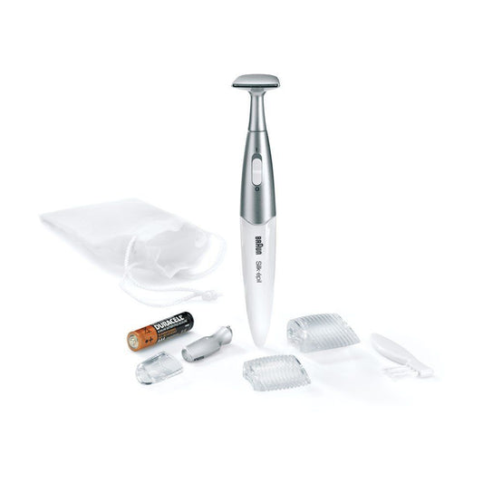 Braun FG1100 WHITE Bikini Styler & Shaver Battery Operated