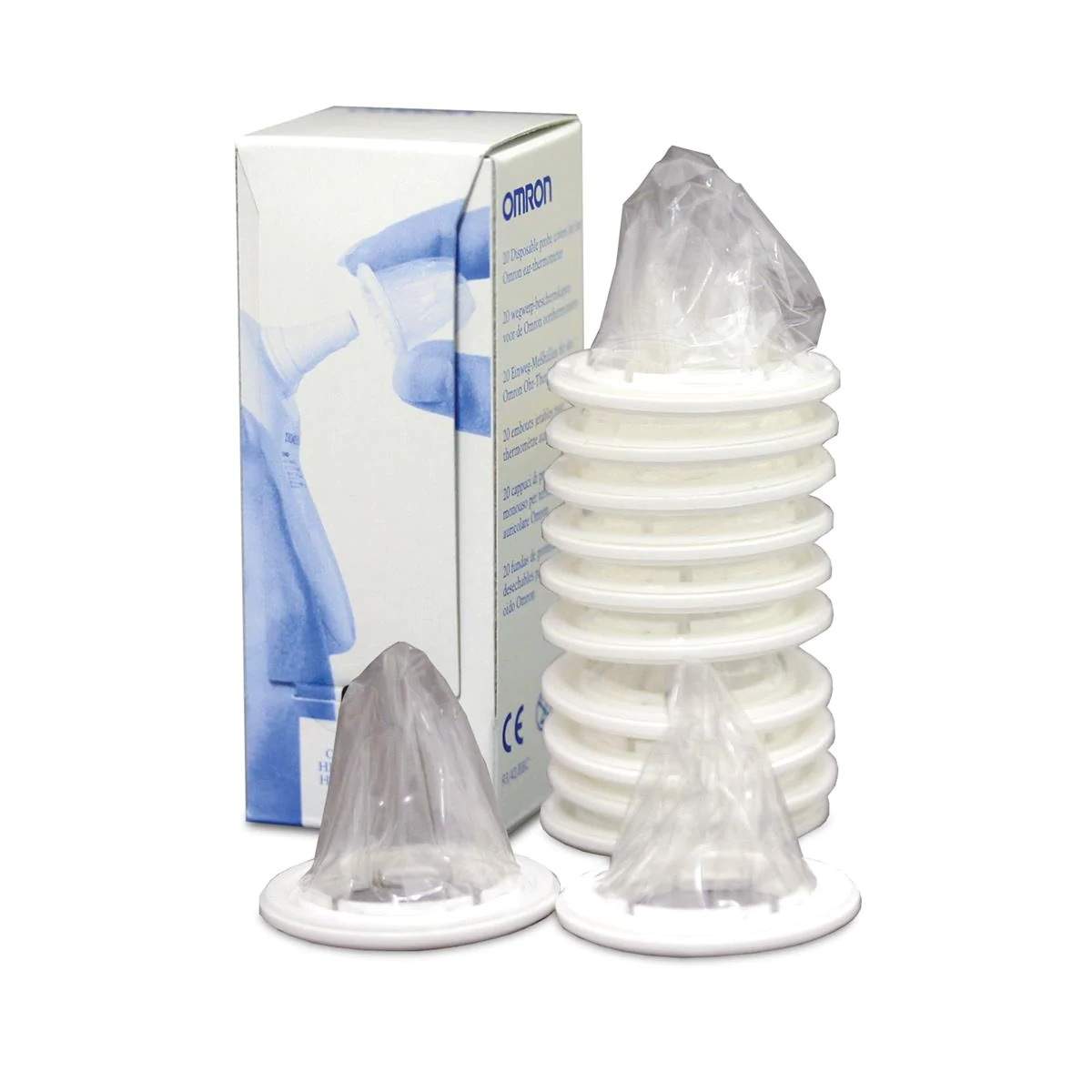 Omron Gentle Temp 510 Tympanic Ear Thermometer Disposable Probe Covers (2974672-3)