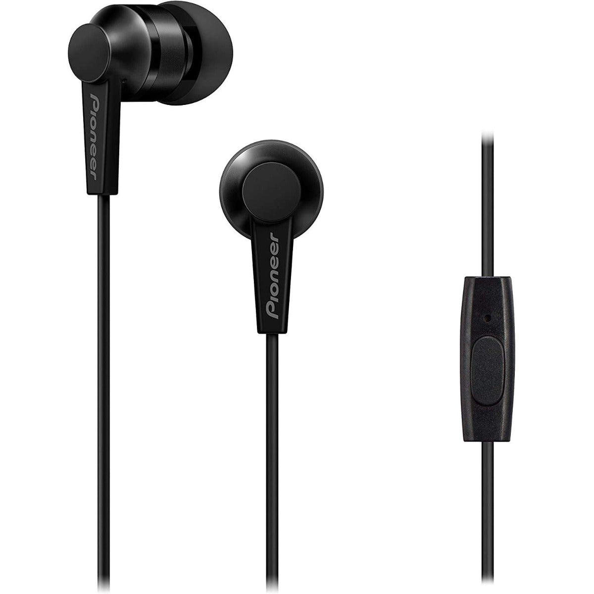 Pioneer SE-C3T-B Black In-Ear Headphones