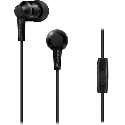 Pioneer SE-C3T-B Black In-Ear Headphones