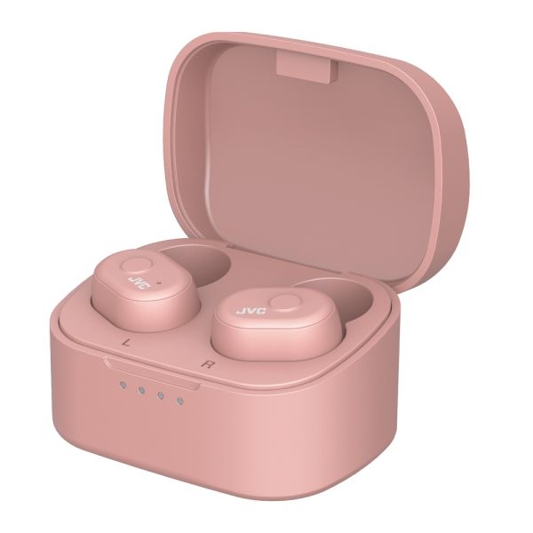 JVC HAA10T Pink True Wireless Bluetooth Earbuds