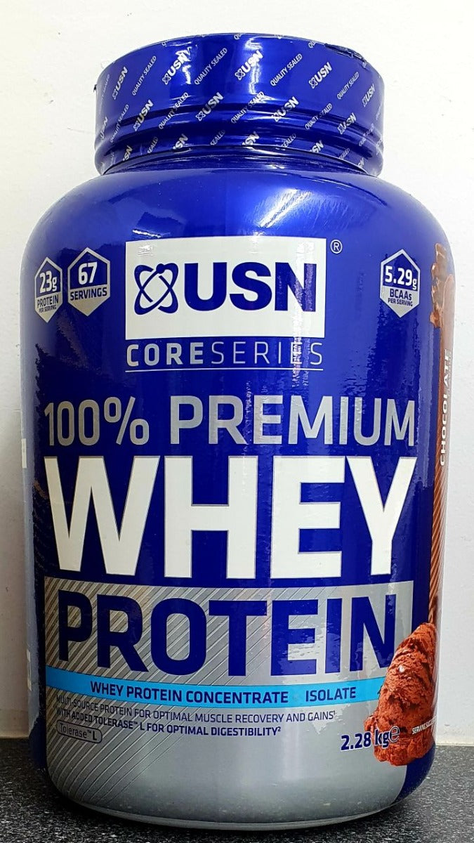 USN 100% Whey Protein Shake Chocolate 2.28kg