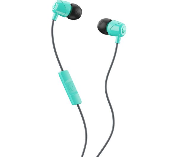 Skullcandy S2DUY-L675 Jib In-Ear Noise-Isolating Earbuds with Microphone and Remote Black/Green