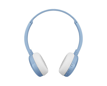 JVC HA-S22W Blue Bluetooth Flats Wireless Headphones