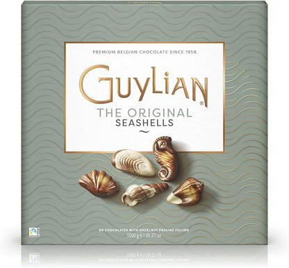 Guylian Artisan Belgian Chocolate Sea Shells Gift Box - 88 Sea Shells - 1000g