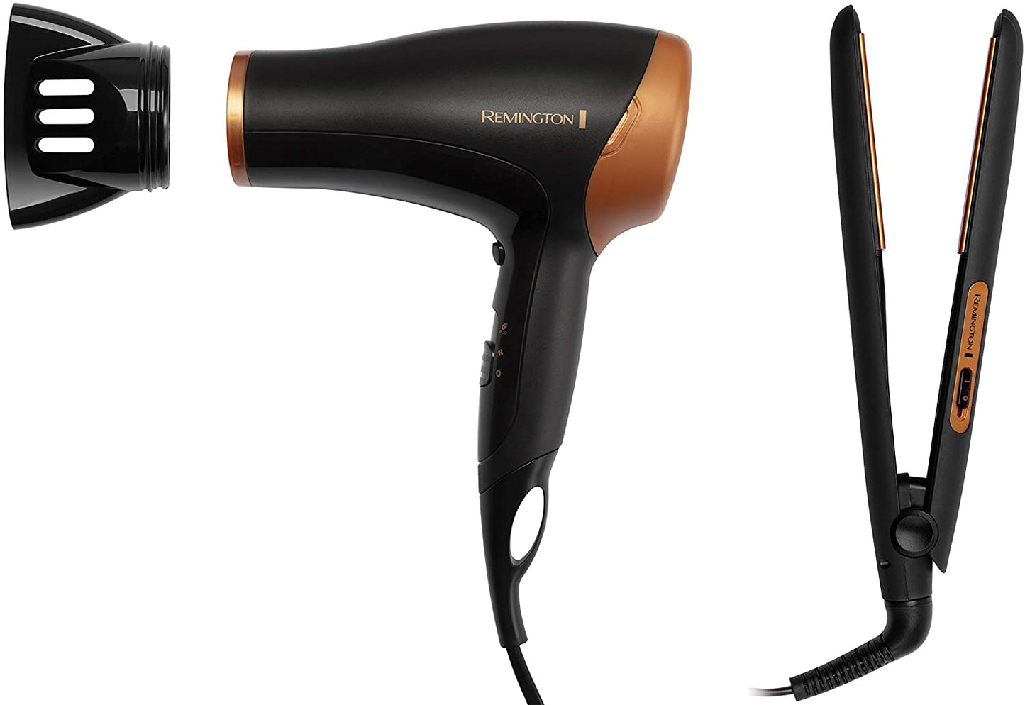 REM D3012GP Hair Dryer & Straightener Gift Set