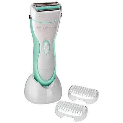 BaByliss 8770BU Green/White True Smooth Rechargeable Ladies Shaver
