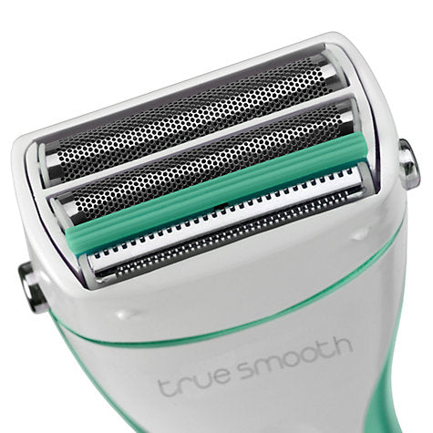 BaByliss 8770BU Green/White True Smooth Rechargeable Ladies Shaver