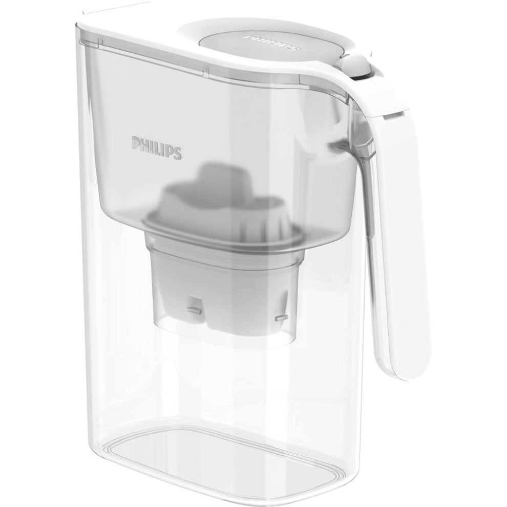 Philips AWP2936WH-10 Micro X-Clean Fast Flow Water Filter Pitcher/Jug - Digital Timer - White