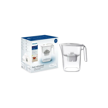 Philips AWP2936WH-10 Micro X-Clean Fast Flow Water Filter Pitcher/Jug - Digital Timer - White