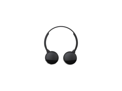 JVC HA-S20BTBE Flats Wireless Bluetooth On-Ear Headphone - Black - HAS20BTBE