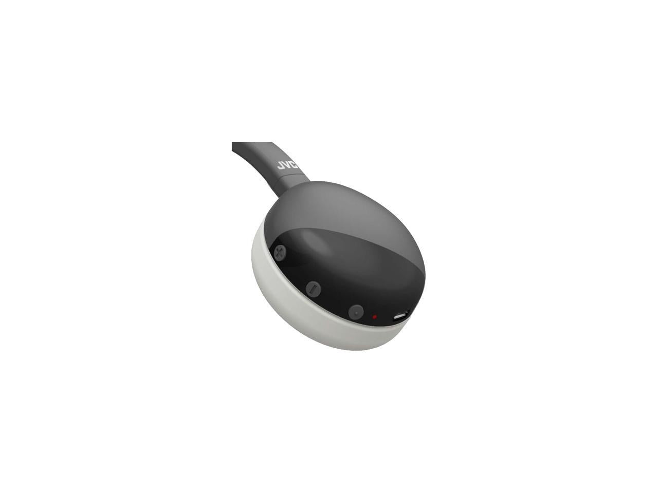 JVC HA-S20BTBE Flats Wireless Bluetooth On-Ear Headphone - Black - HAS20BTBE