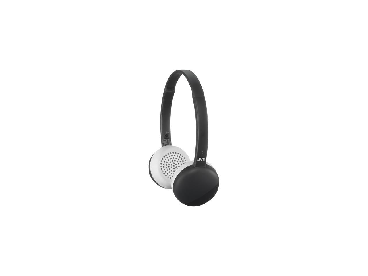 JVC HA-S20BTBE Flats Wireless Bluetooth On-Ear Headphone - Black - HAS20BTBE