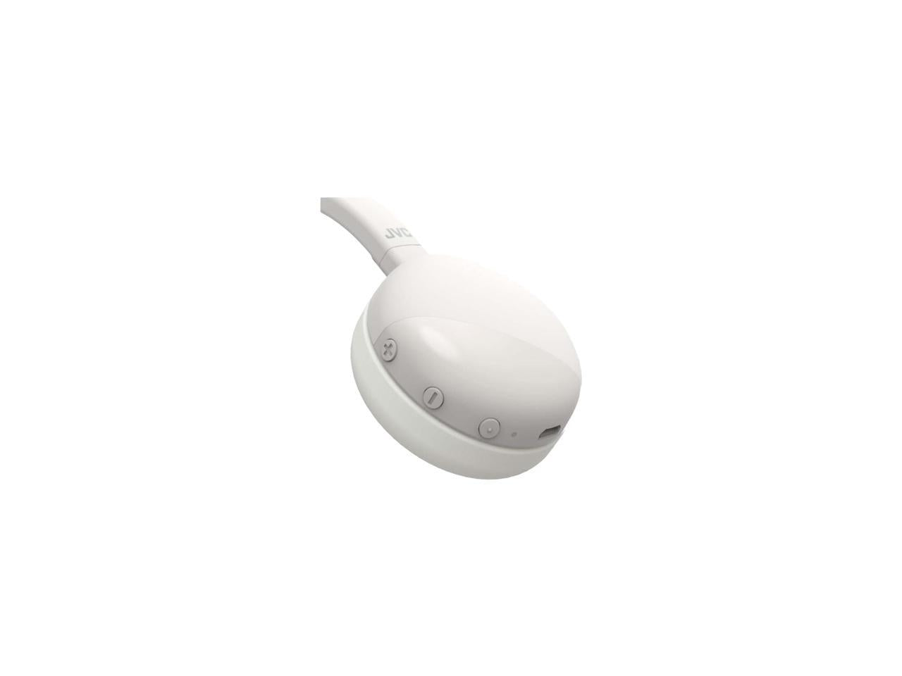 JVC HA-S20BT Flats Wireless Bluetooth On-Ear Headphone - White - HAS20BTH