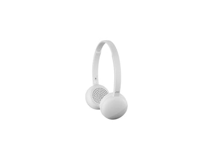 JVC HA-S20BT Flats Wireless Bluetooth On-Ear Headphone - White - HAS20BTH