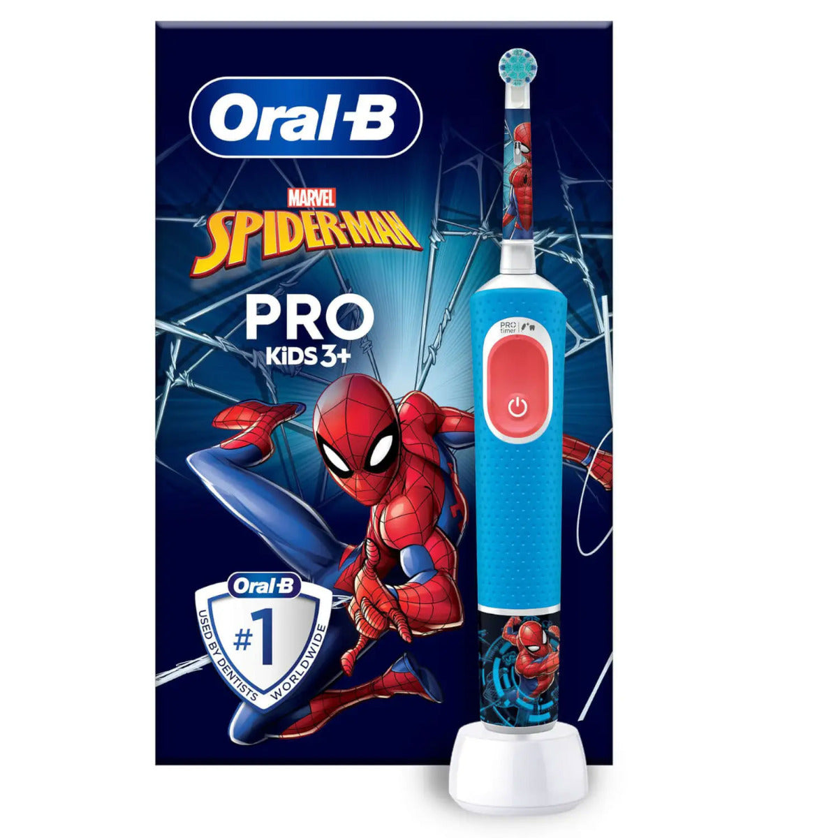 Oral-B Kids Spiderman Vitality Pro Toothbrush