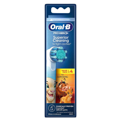 Oral-B Pro Kids Brush Heads - Disney The Lion King Pack of 4