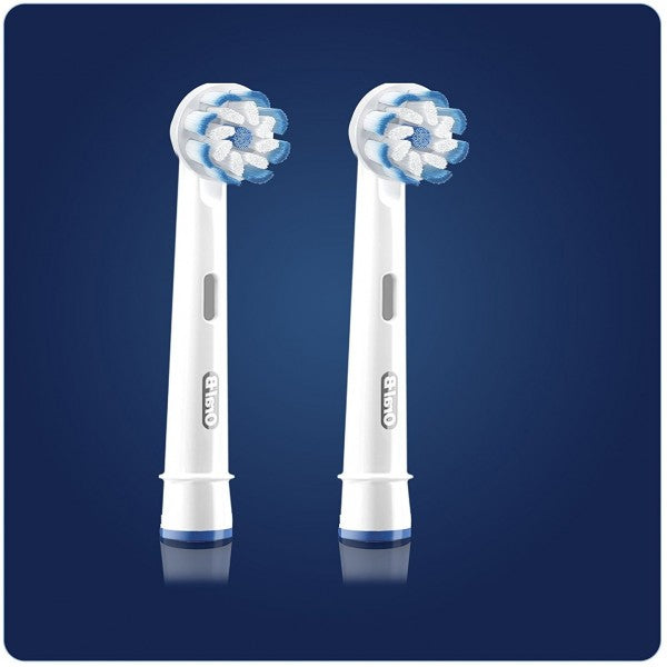 Oral B EB60B2 SENSI UltraThin Replacement Toothbrush Pack of 2