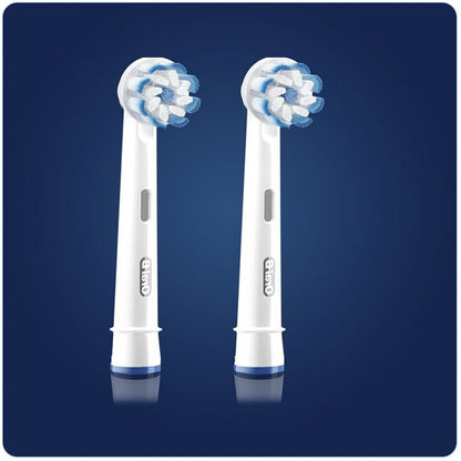 Oral B EB60B2 SENSI UltraThin Replacement Toothbrush Pack of 2