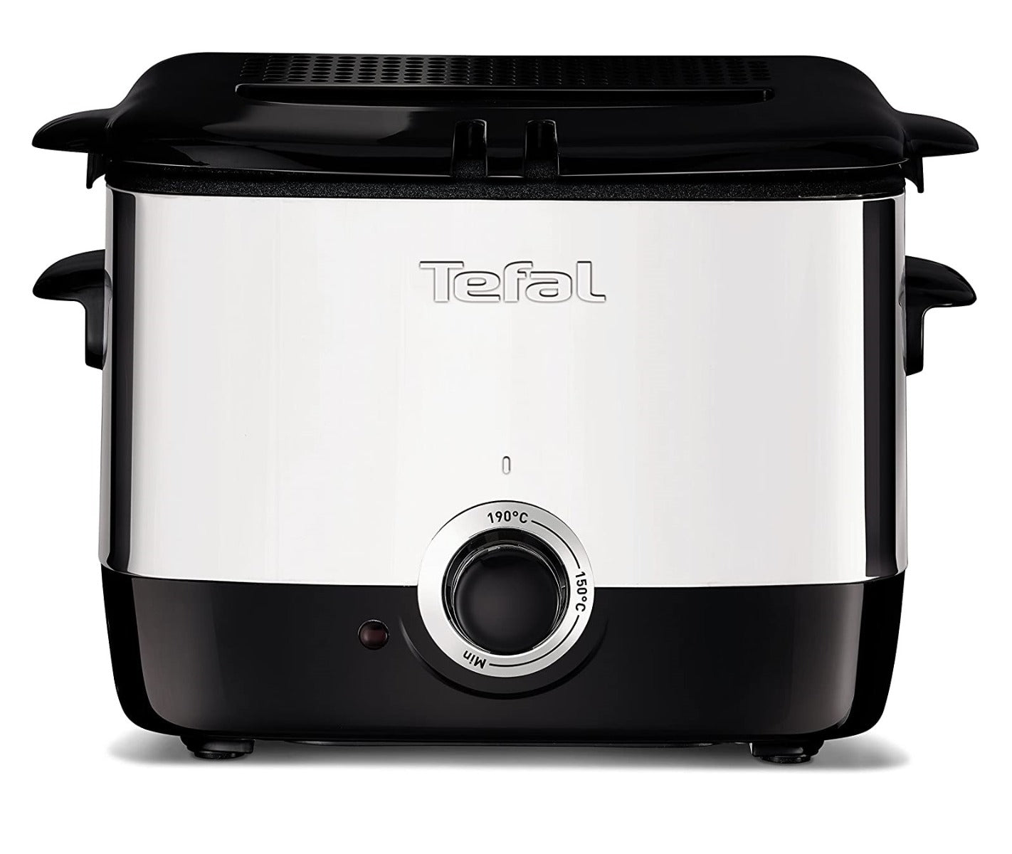 Tefal FF220040 Mini Deep Fryer, (2 Portions), 0.6 Kg Capacity, 1000 W, Stainless Steel