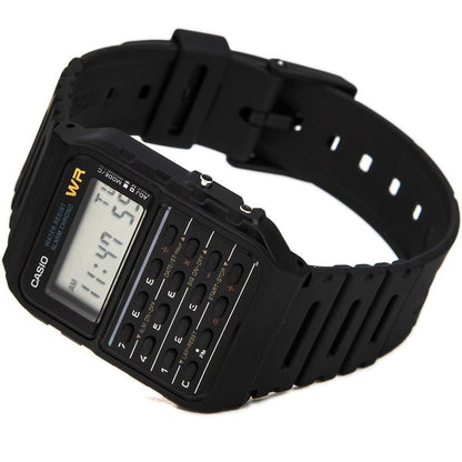 Casio CA-53W-1ER Water Resistant Retro Calculator Watch Resin Strap