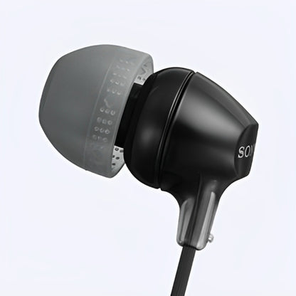 SONY MDR-EX15 BLACK In-Ear Stereo Headphones w/Powerful Bass Original /Brand New