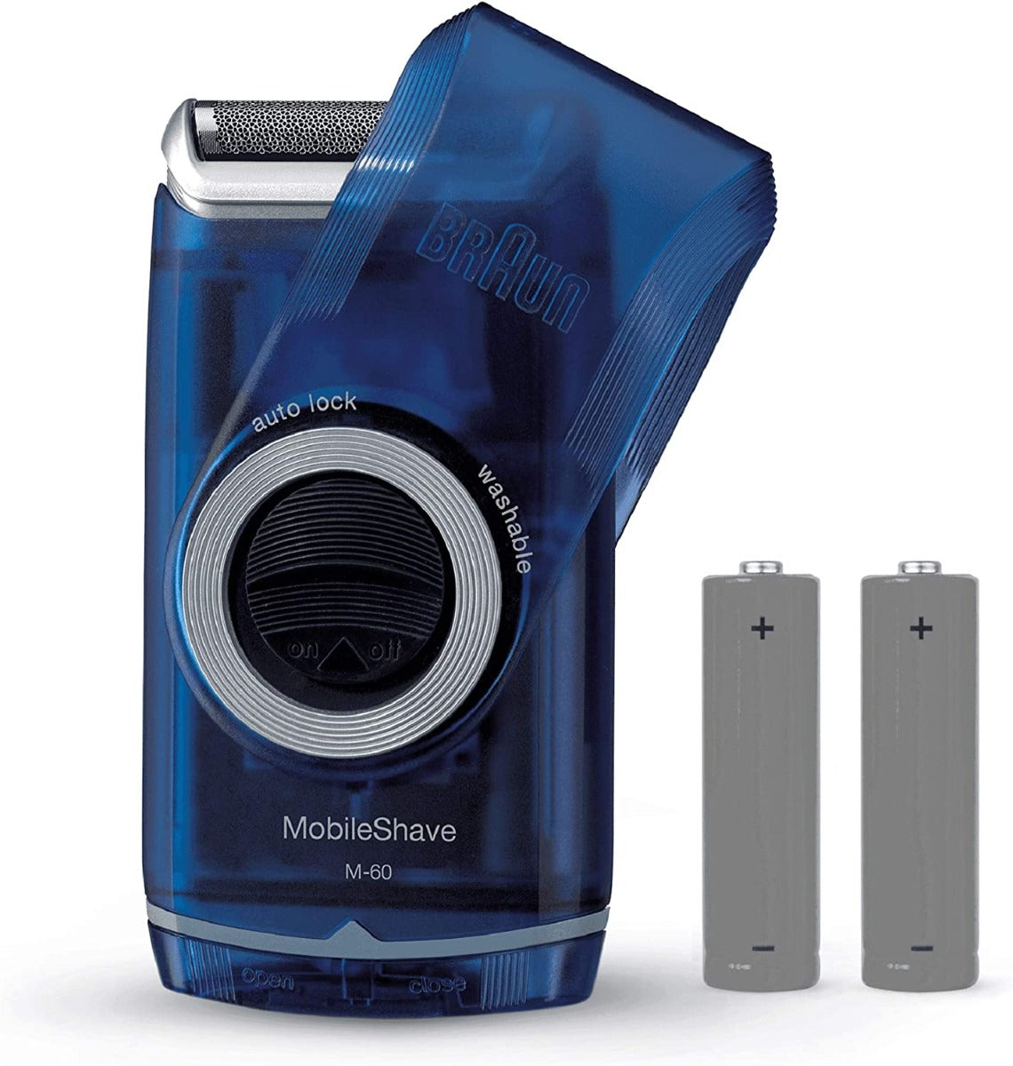 Braun M60 Mobile Shaver Washable Portable Electric Shaver