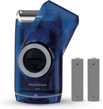 Braun M60 Mobile Shaver Washable Portable Electric Shaver