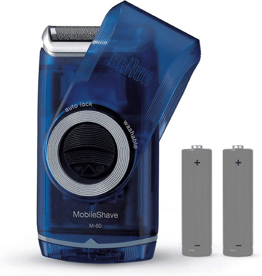 Braun M60 Mobile Shaver Washable Portable Electric Shaver