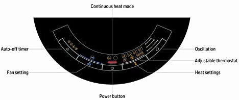Honeywell HHF565BE1 Turbo Force Heater Fan