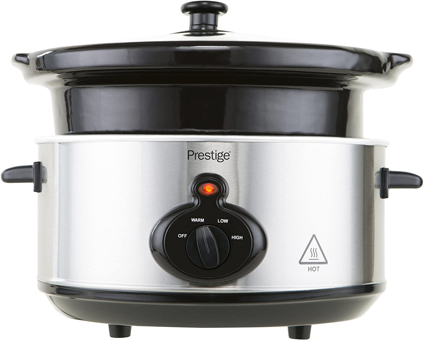 Prestige 47132 SILVER Slow Cooker 3.5 Litre