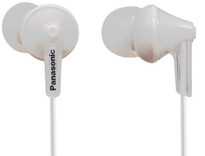 Panasonic RPHJE125EW WHITE Noise Isolating In-Ear Headphones
