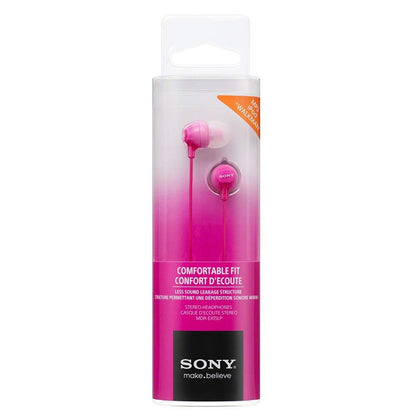Sony MDR-EX15 PINK In Ear Lightweight Earphones