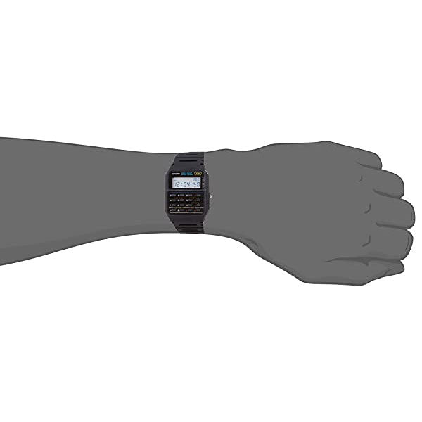 Casio CA-53W-1ER Water Resistant Retro Calculator Watch Resin Strap