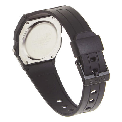 Casio F-91W-1YER Casual Digital Watch with Black Resin Strap