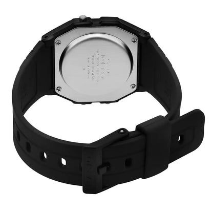 Casio F-91W-1DG Casual Digital Watch with Black Strap