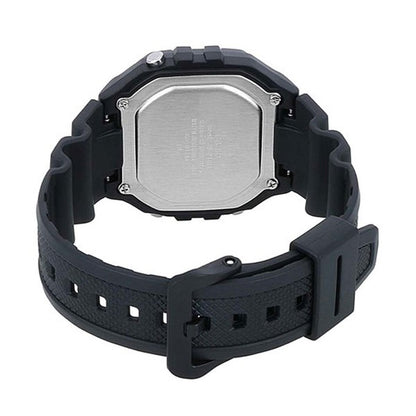 Casio W218H1AVEF Mens Digital Sports Watch - Black Resin