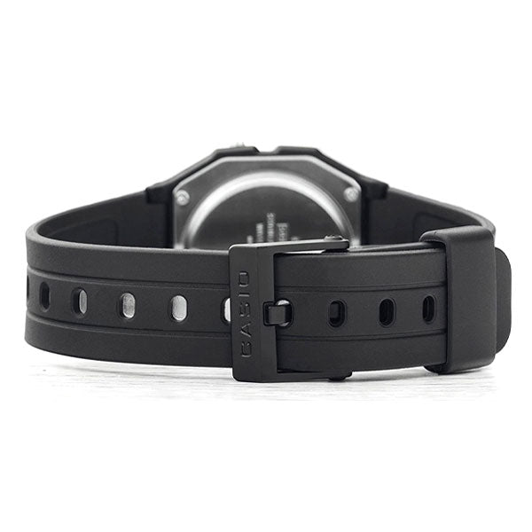 Casio W-59-1VQES Casual Digital Watch with Black Resin Strap