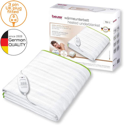 Beurer TS15D Electric Heating and cooling Underblanket with 3 heat settings 122x152cm