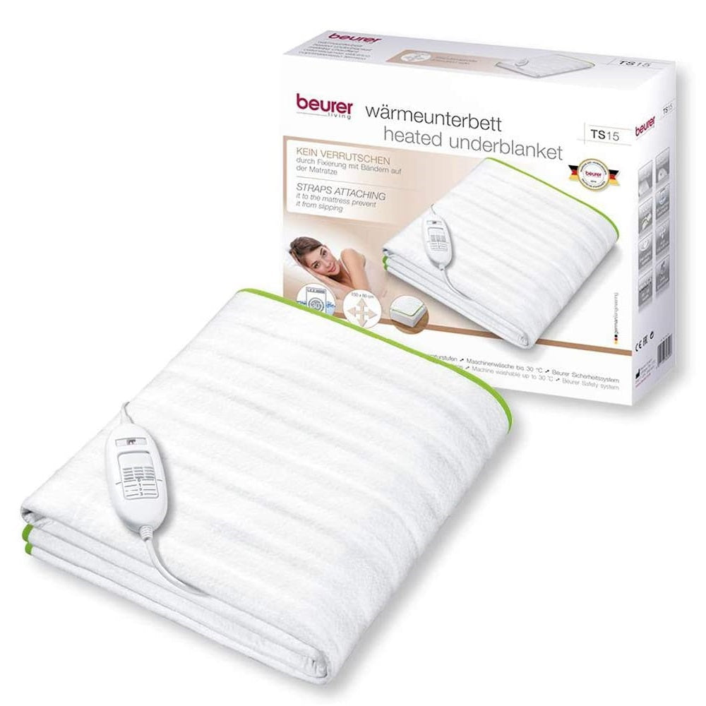 Beurer TS15D Electric Heating and cooling Underblanket with 3 heat settings 122x152cm