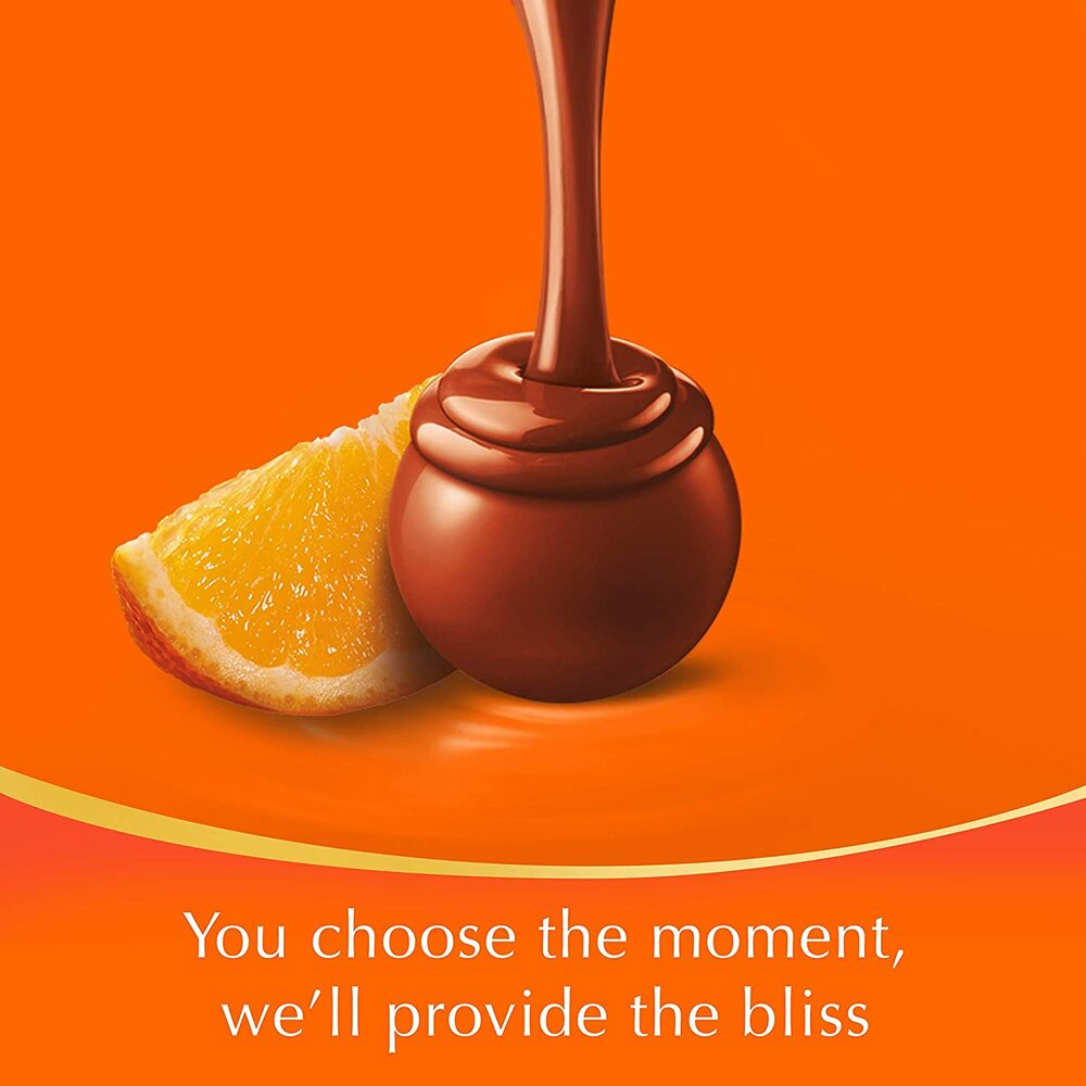 Lindt Lindor Milk Orange Truffles 200g