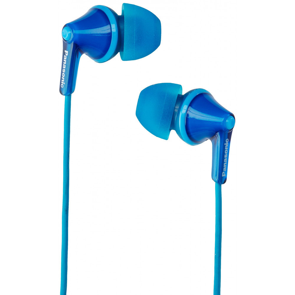 Panasonic RPHJE125EA Blue Noise Isolating In Ear Headphones
