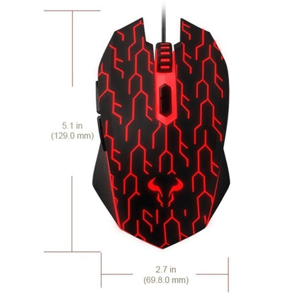 Riotoro URUZ Z5 Lightening RGB Gaming Mouse