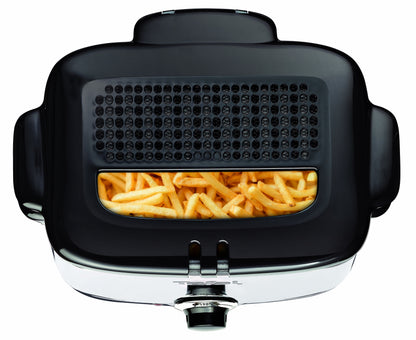 Tefal FF220040 Mini Deep Fryer, (2 Portions), 0.6 Kg Capacity, 1000 W, Stainless Steel