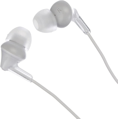 Panasonic RPHJE125EW WHITE Noise Isolating In-Ear Headphones